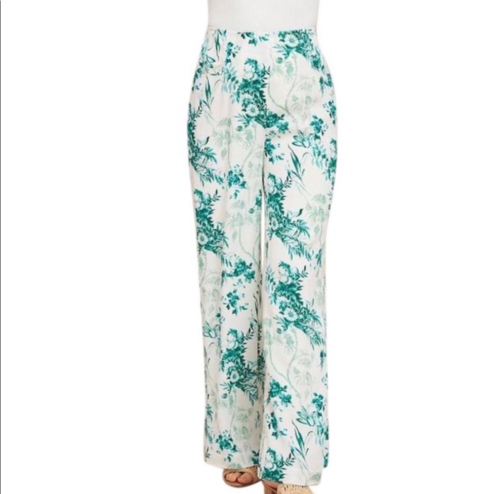 Anthropologie wide leg pants